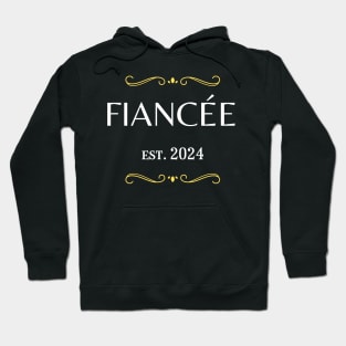 fiancee est 2024 Hoodie